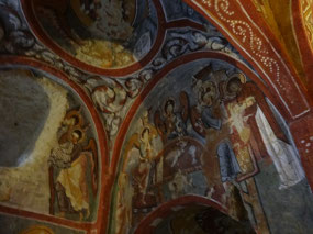 Some of the best frescoes in St. Basil's