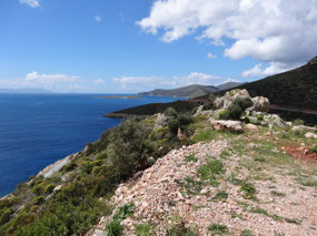 Driving down the Datca Peninsula