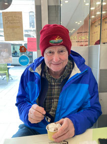 What better than gelato on a cold day