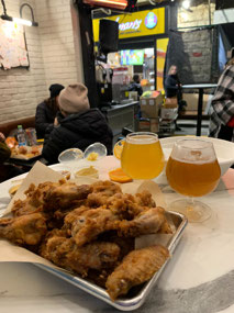 Wings at the Hatch in the shuk