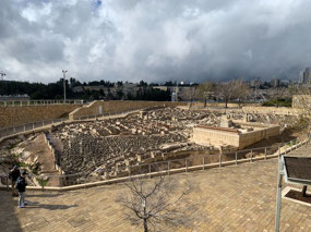 Huge model of Jerusalem in the Second Temple era