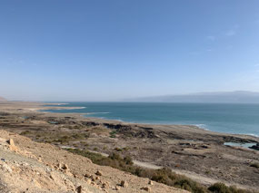 Driving to En Gedi along the Dead Sea