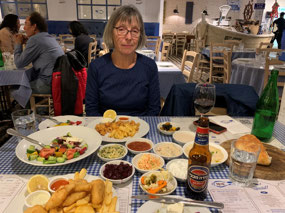 Just a light meal of appetizer plates
