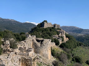 View from Northeast complex to bastion