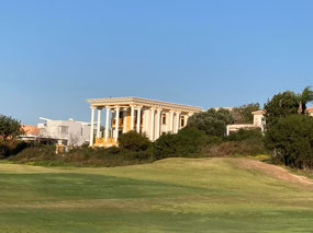 Some houses on the course are . . . different