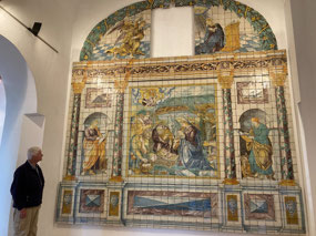 Our Lady of Life in entry of Tile Museum