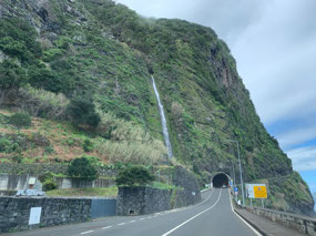 Nice falls on the way out of Sao Vicente