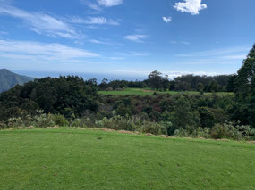 Second hole, first ravine