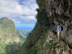 Heading back down