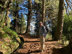 Start of the trail, nice and wide