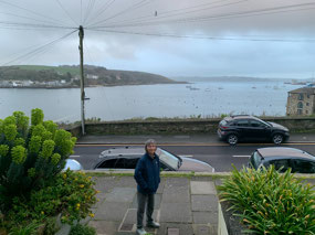 Our front yard in Falmouth