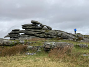 Craig ascends the lazy tor