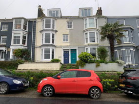 Last view of our wonderful place and bay window