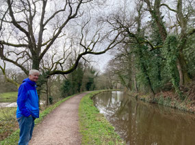 Craig on the tow path