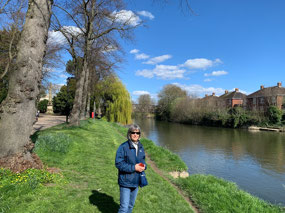 Great day for a walk along the Severn