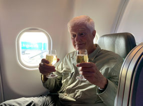 Gonna need a double for this departure