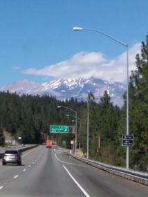 Approaching Mt. Shasta