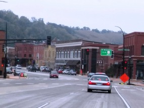 Passing through Red Wing to Wisconsin