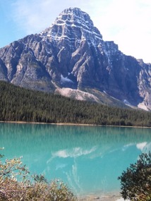 Beautiful glacial lake
