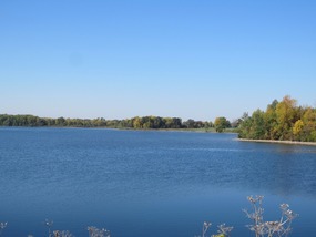 Beautiful view of the island of the St. Lawrence