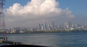 A View of Montreal from across the river
