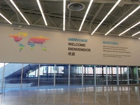 Welcome at Convention Center Downtown Montreal