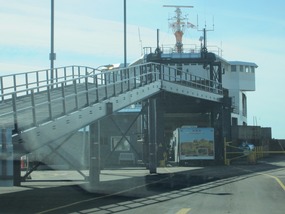 Double decker auto carrier, with pax on top