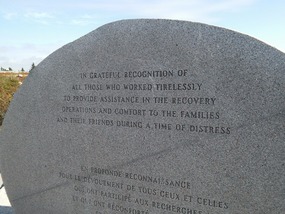 Dedication plaque