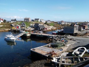 Peggy's Cove Fishing Village