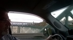 Crossing the river
