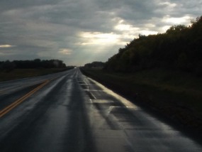 Driving in the rain