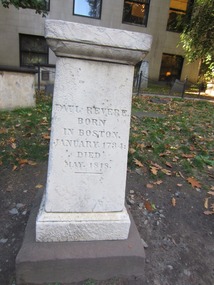 Paul Revere's grave