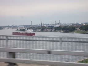 Tanker headed into Lake Huron