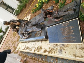 "Officer Down" Memorial Statue