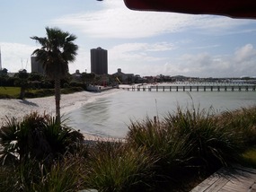 Pensacola Beach, bay side