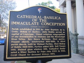 Cathedral was built between 1835 - 1850.