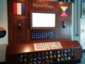 Signal flag display