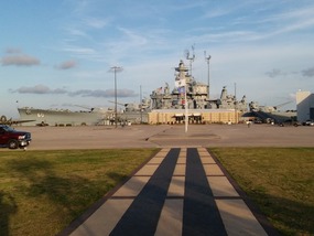 USS Alabama (BB-60), homeported at Mobile