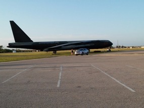 View of the B-52D Stratofortress