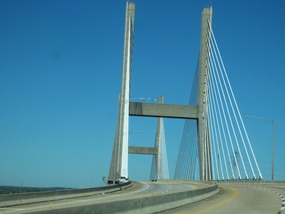 Pretty Span of the Cochrane-Africatown USA Bridge