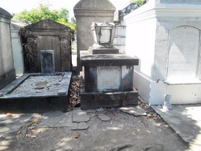 Child's grave