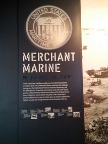 Exhibit on vital work of the merchant marine