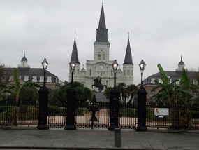 Lovely gates of Jackson Square 