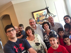 Group photo with my cousins!