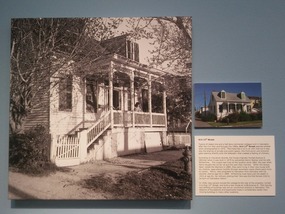 Restored historical home in Galveston.