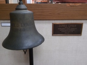 Ship's bell of the James Lykes
