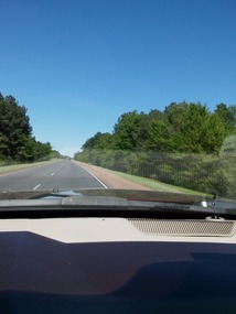 Country road to Washington, AR