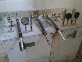 Different nozzles used in treatment of clients  