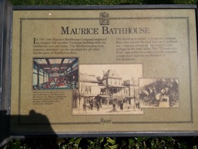 History of the Maurice Bathhouse