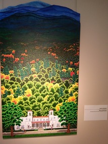 One of the paintings that is eye-catching